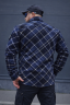 Тактична мілітарі Сорочка FCT демісезон утеплена в клітинку синя-чорна (30 номер) 40-42/3 40-42/3
