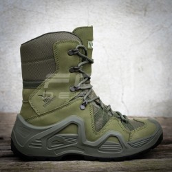 Берцы тактические Vogel водонепроницаемая кожа хаки