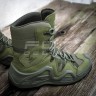 Берці тактичні Vogel водонепроникні шкіра хакі 40 40