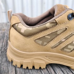 Кросівки жіночі тактичні демісезонні Вікінг зі вставками піксель ЗСУ койот