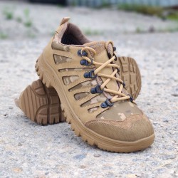 Кросівки жіночі тактичні демісезонні Вікінг зі вставками піксель ЗСУ койот