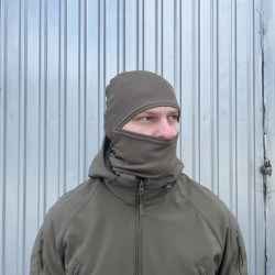 Шапка маска Балаклава летняя хаки