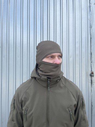 Шапка маска Балаклава літня хакі