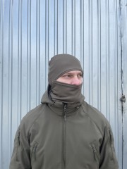 Шапка маска Балаклава літня хакі