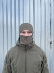 Шапка маска Балаклава літня хакі