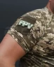 Футболка тактична джерсі стрейч піксель ЗСУ з липучками 44 44