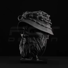 Панама тактична Хантер ріп-стоп з регулятором Сіра