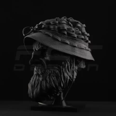 Панама тактична Хантер ріп-стоп з регулятором Сіра