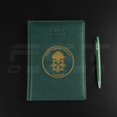 Блокнот щоденник датований НГУ з тисненням А5 на 2025 рік