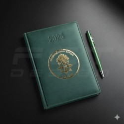 Блокнот дневник датирован НГУ с тиснением А5 на 2026 год