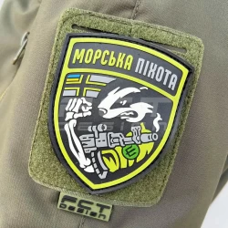 Шеврон/патч резиновый ПВХ Морская пехота /морпех