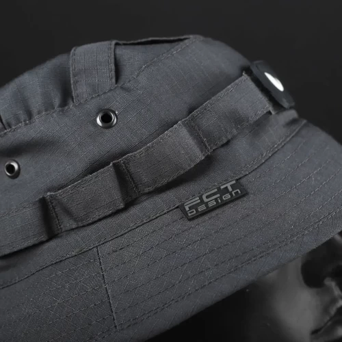 Панама тактическая рип-стоп Велкро с регулятором серая 56