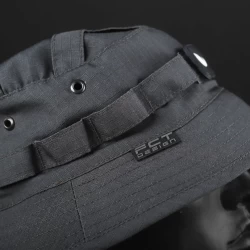 Панама тактическая рип-стоп Велкро с регулятором серая