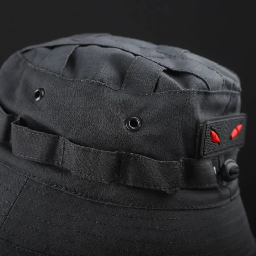 Панама тактическая рип-стоп Велкро с регулятором серая 56