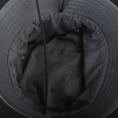 Панама тактическая рип-стоп Велкро с регулятором серая 56