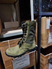 Берці тактичні літні Енерджі полегшені нубук хакі