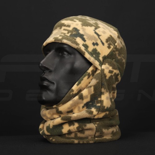 Шапка маска пикель ЗСУ зимняя флис