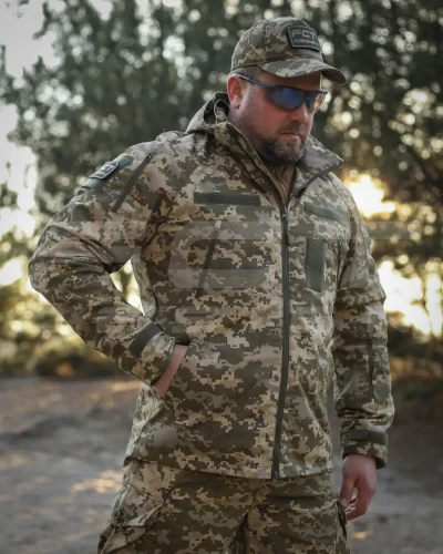 Куртка Хантер Ріп-Стоп тактична піксель ЗСУ 40-42/3 40-42/3