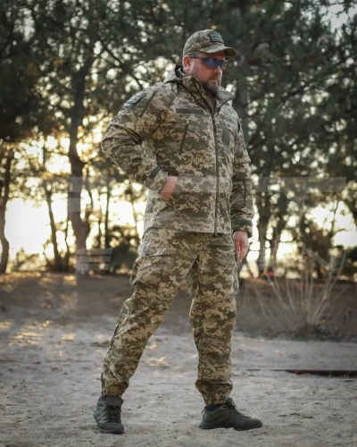 Куртка Хантер Ріп-Стоп тактична піксель ЗСУ 40-42/3 40-42/3