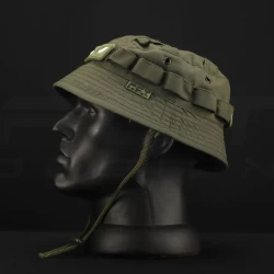 Панама тактическая Рип-стоп велкро с регулятором Хаки
