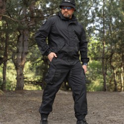 Костюм Горка упрощенный рип-стоп черный