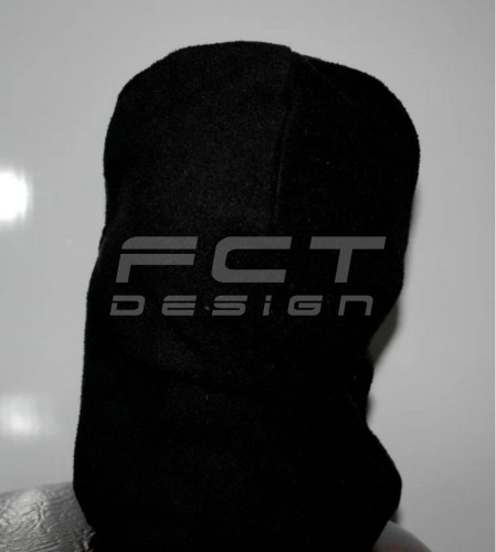 Шапка маска фліс чорний