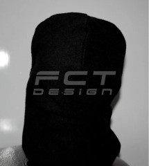 Шапка маска фліс чорний