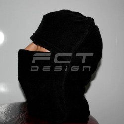 Шапка маска фліс чорний