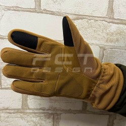 Рукавички зимові утеплені тактичні з кісточками койот