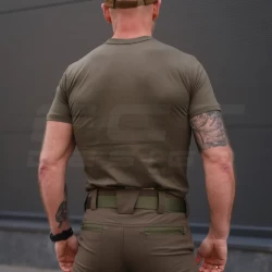 Футболка тактический хлопок хаки