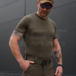 Футболка тактический хлопок хаки
