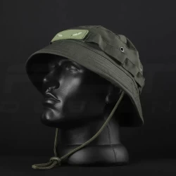 Панама тактическая Канвас с велкро хаки