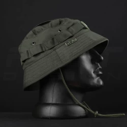 Панама тактическая Канвас с велкро хаки