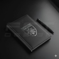 Блокнот дневник Полиции датирован с тиснением А5 на 2026 год