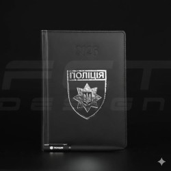 Блокнот дневник Полиции датирован с тиснением А5 на 2026 год