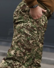 Брюки зимние Хантер Gen 2 Софтшелл утепленные хищник пиксель G-0822