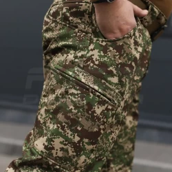 Брюки зимние Хантер Gen 2 Софтшелл утепленные хищник пиксель G-0822