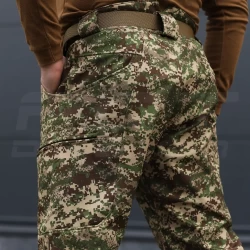 Брюки зимние Хантер Gen 2 Софтшелл утепленные хищник пиксель G-0822