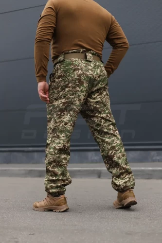 Брюки зимние Хантер Gen 2 Софтшелл утепленные хищник пиксель G-0822 40-42/3