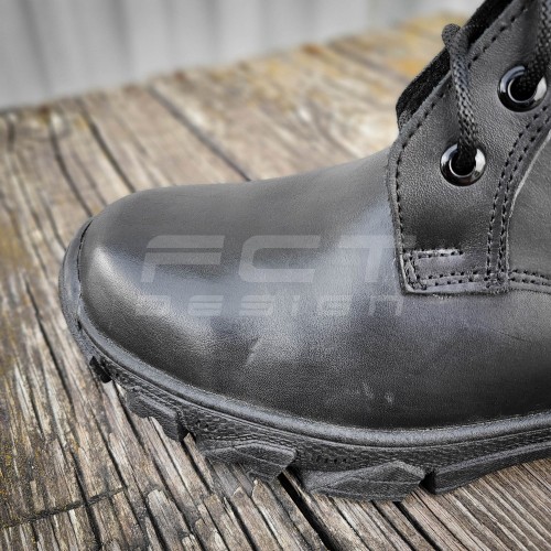 Берці тактичні літні Енерджі полегшені шкіра чорні 36 36