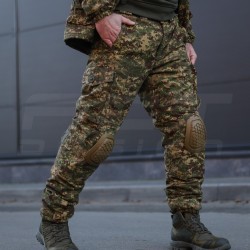 Костюм Горка 5 тактический зимняя Пиксель Хищник G-0822 с налокотниками и наколенниками