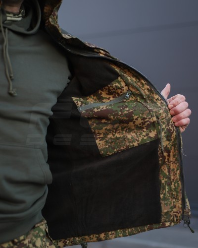 Костюм тактичний Гірка 5 зимова Піксель Хижак G-0822 з налокітниками та наколінниками 40-42/3 40-42/3