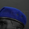 Берет НГУ крапля волошковий синій 56 56