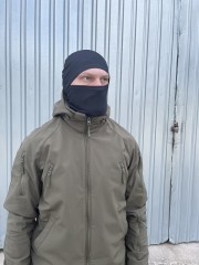 Шапка маска Балаклава літня чорна