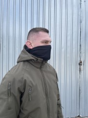 Шапка маска Балаклава літня чорна