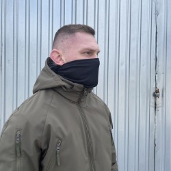 Шапка маска Балаклава літня чорна