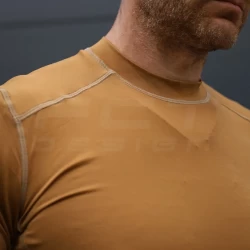 Лонгслив футболка длинный рукав тактическая Джерси стрейч койот