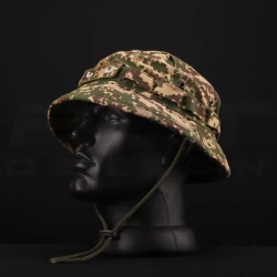 Панама тактическая с регулятором рип-стоп с Велкро пиксель Хищник G-0822