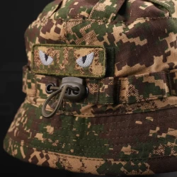 Панама тактическая с регулятором рип-стоп с Велкро пиксель Хищник G-0822