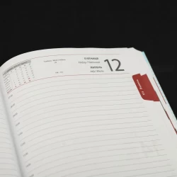 Блокнот дневник Танковых войск ВСУ черный А5 с нанесением